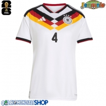 Maglie da calcio Germania Jonathan Tah #4 Prima Maglia Femminile Mondiali 2026  Manica Corta